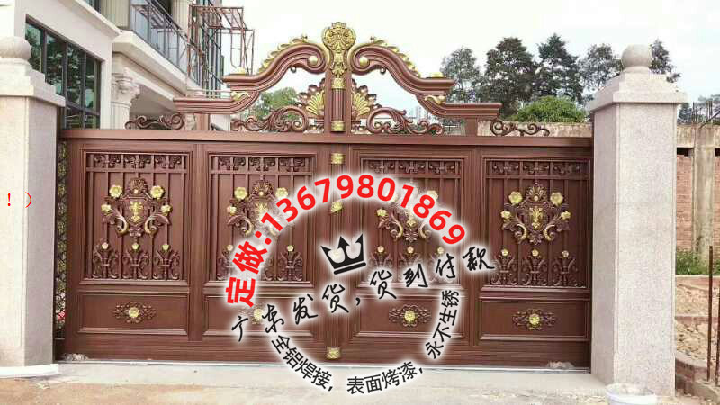 别墅大门，铸造大门，庭院大门，铝艺大门